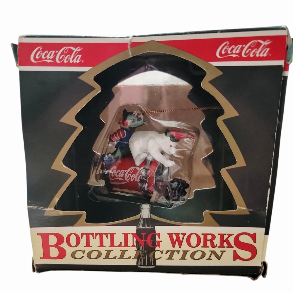 Coca-Cola Bottling Works Collection "Power Drive" Christmas Ornament 1994 w/ Box - Picture 2 of 5